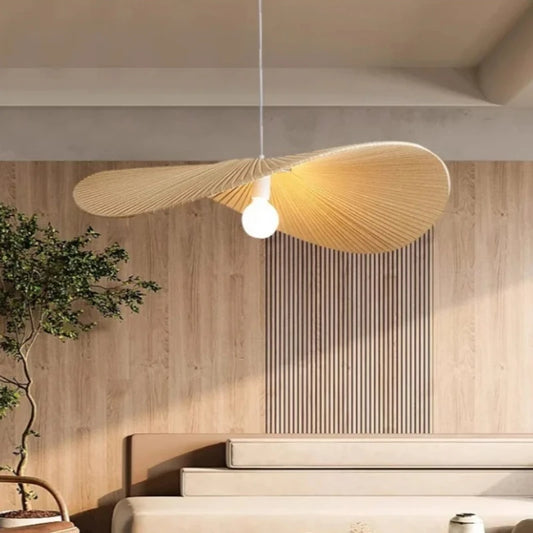 Nordic Fabric Hat Pendant Light