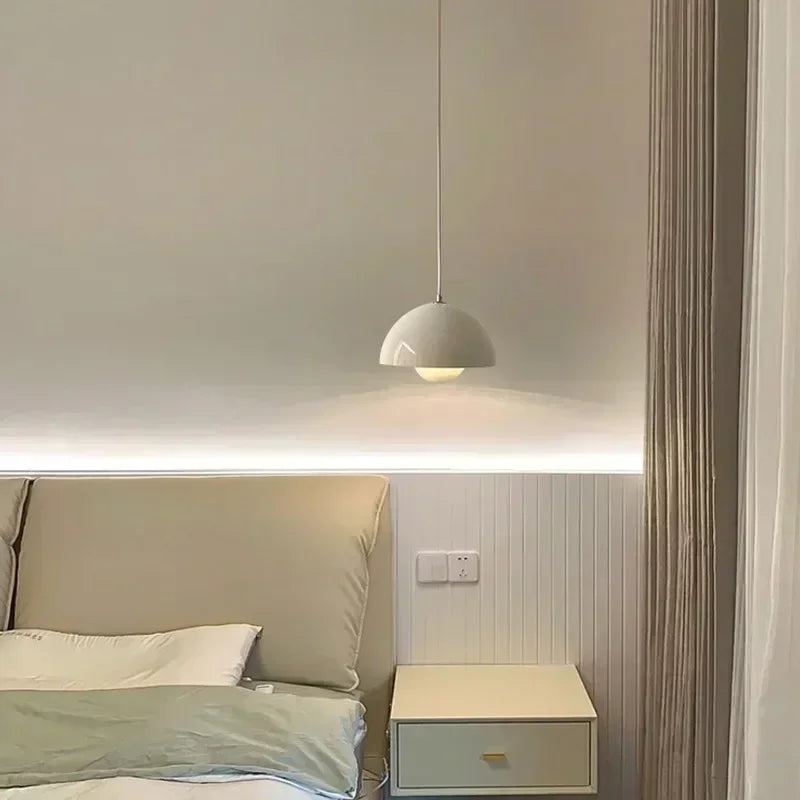 Denmark Designer Semicircular Flower Bud Pendant Lamp