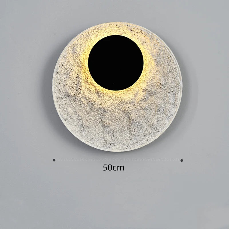Nordic Designer Resin Disc Wall Lamp