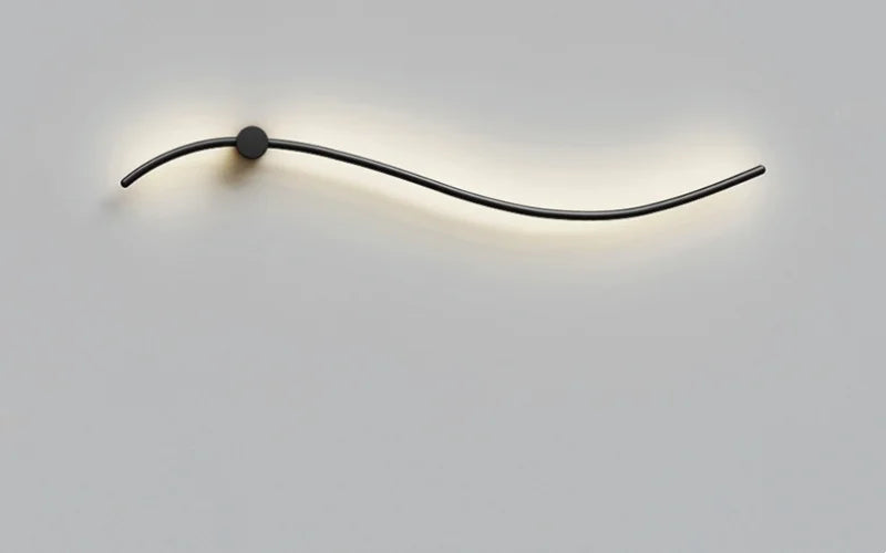 Minimalist Aluminum Strip Wall Lamp