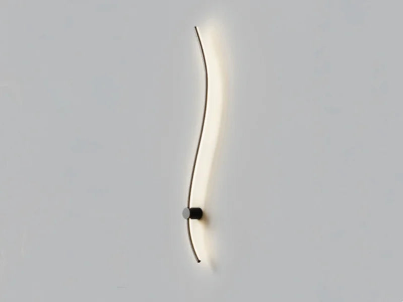Minimalist Aluminum Strip Wall Lamp