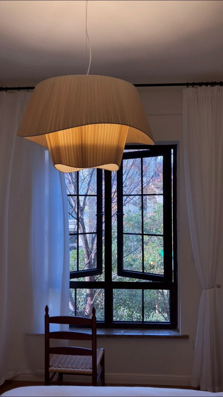 Modern Fabric Pendant Light
