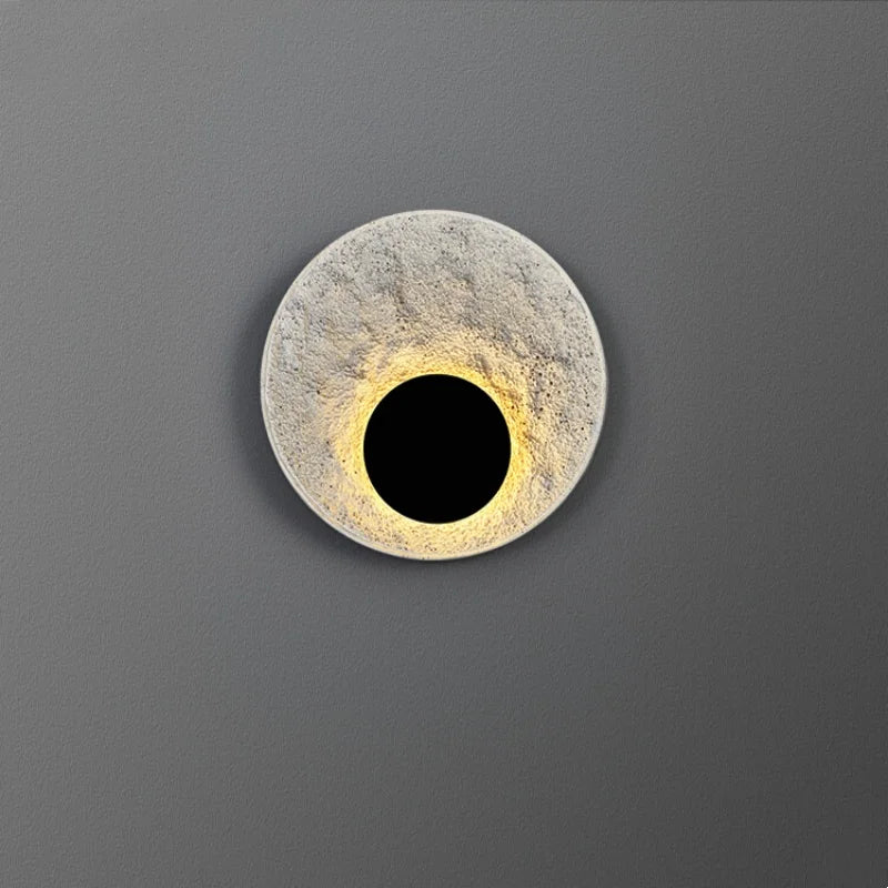 Nordic Designer Resin Disc Wall Lamp