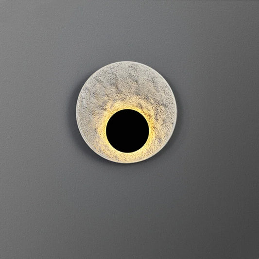 Nordic Designer Resin Disc Wall Lamp