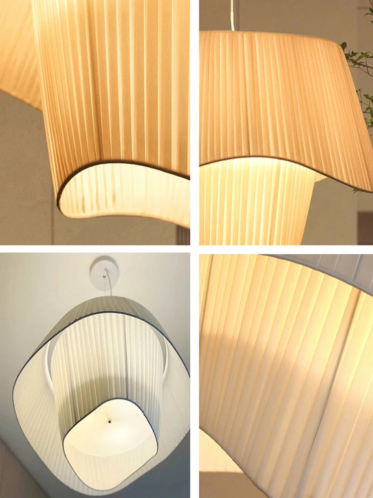 Modern Fabric Pendant Light