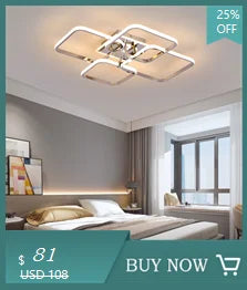 Lámpara de araña LED minimalista nórdica